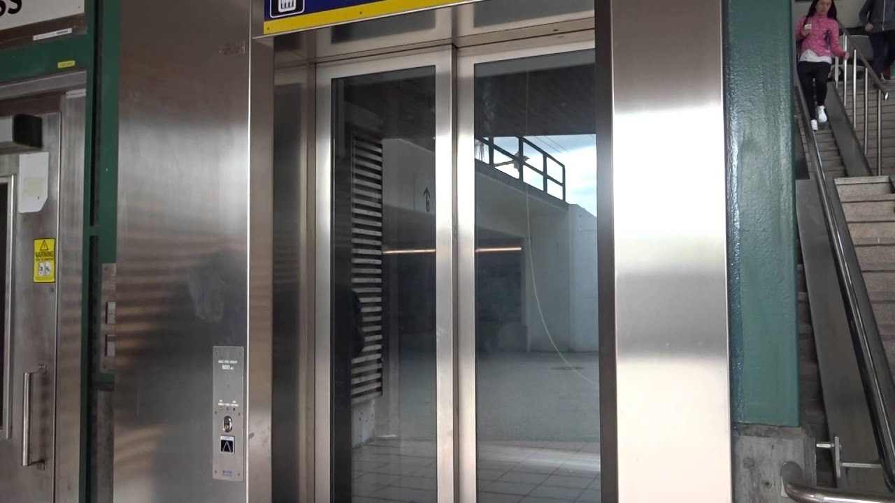 Brand-New 2015 SMW MRL Traction Elevator/Lift@Täby C station, Täby, Stockholm