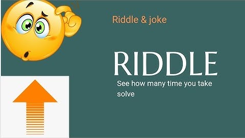 RIDDLE! What goes up but never comes down?   #up #riddle #joke