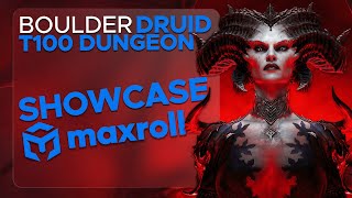 Boulder Druid T100 Nightmare Dungeon - Diablo 4 Season 2
