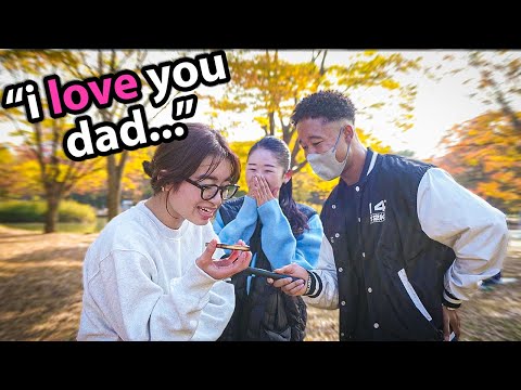 Japanese People Call Their Parents to Say \