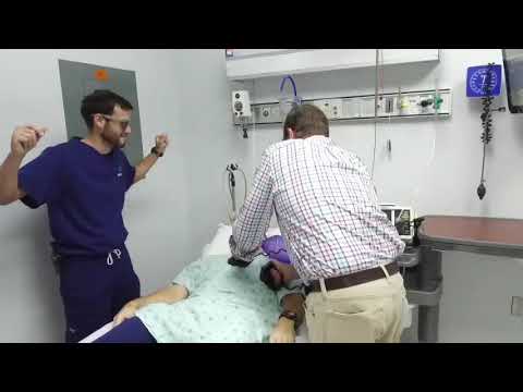 Git UP CHALLENGE Lake Charles Memorial Hospital ICU...it  comes to  the ICU and the doctor joins in