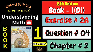 D1 Math Book Chapter 2 Exercise 2A Question# 4 | Fractions | Think New Syllabus Maths 8th Edition