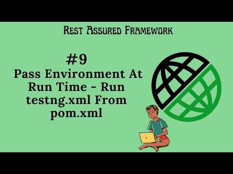 #9. |Rest Assured Framework| Pass Environment At Run Time| Run testng.xml From pom.xml| #restassured