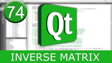Tutorial Qt Creator - Matriz inversa en C++