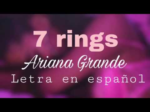 Ariana Grande 7 Rings Letra En Español