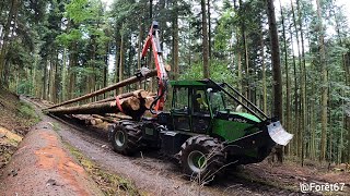 🌲🌲Débardage NOE 170-4R/Débusqueur forestier/Gros bois/Forstschlepper🌲🌲