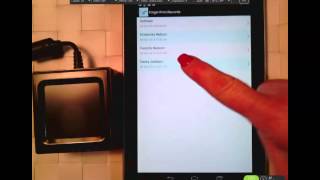 Watson Mini & FingerSCAN S3 on ASUS Nexus 7 Tablet