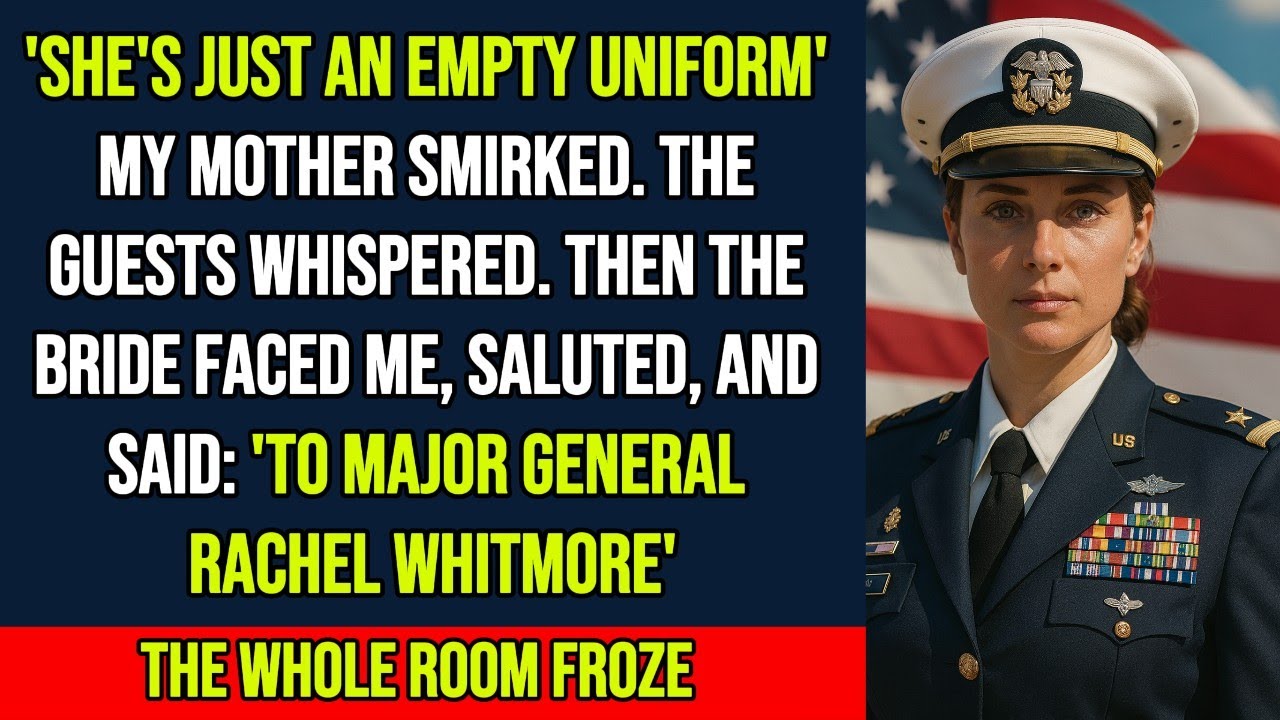 Her Wedding Day Was Perfect — Until I Arrived in My Military Uniform