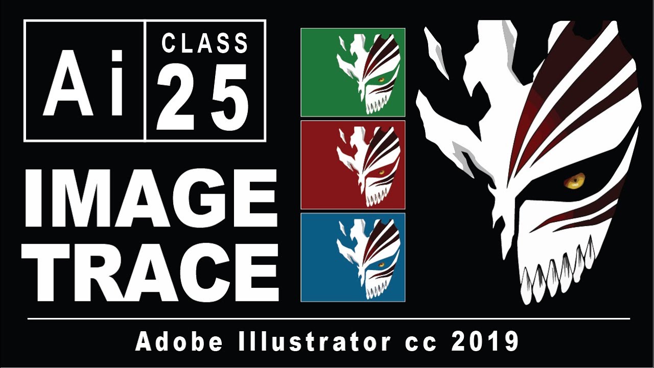 Adobe Illustrator full Training Class 25  - Image Trace  - Pashto