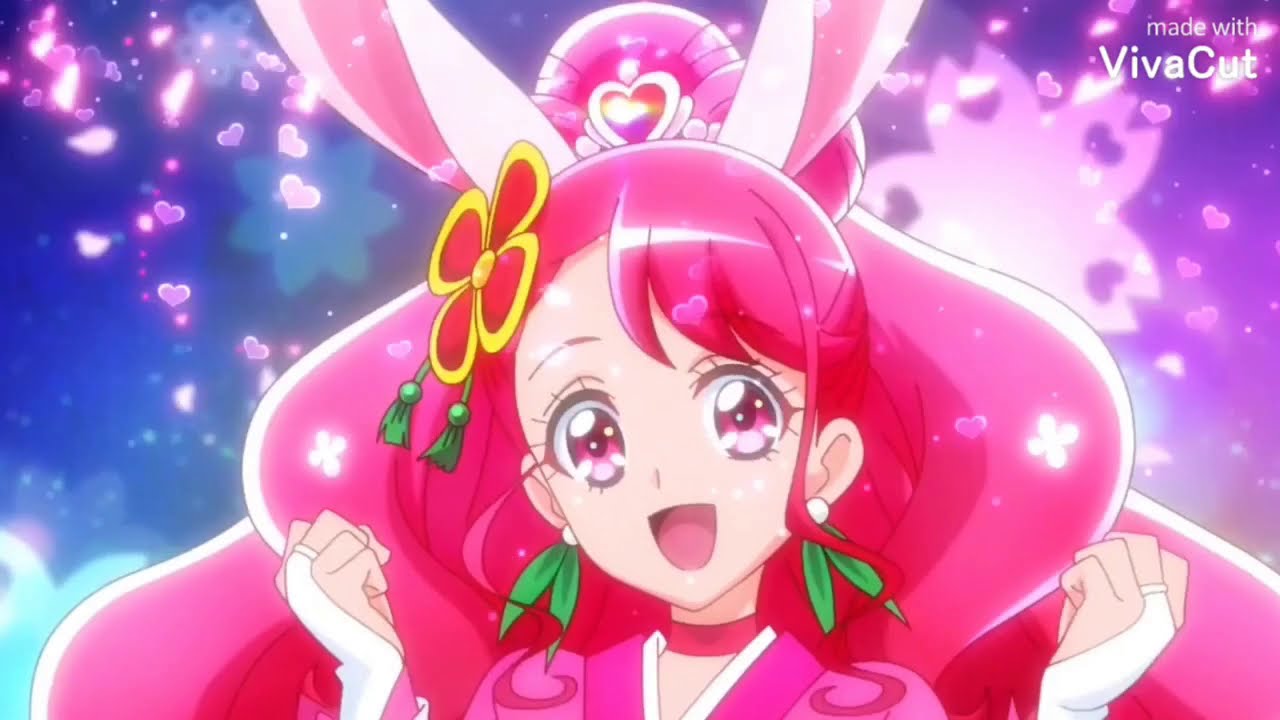 magical girls (pink) transformations: pink sugar - YouTube