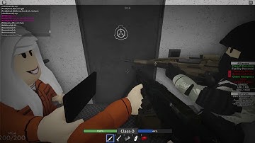 [Roblox] Successful escape as class d | SCP rBreach
