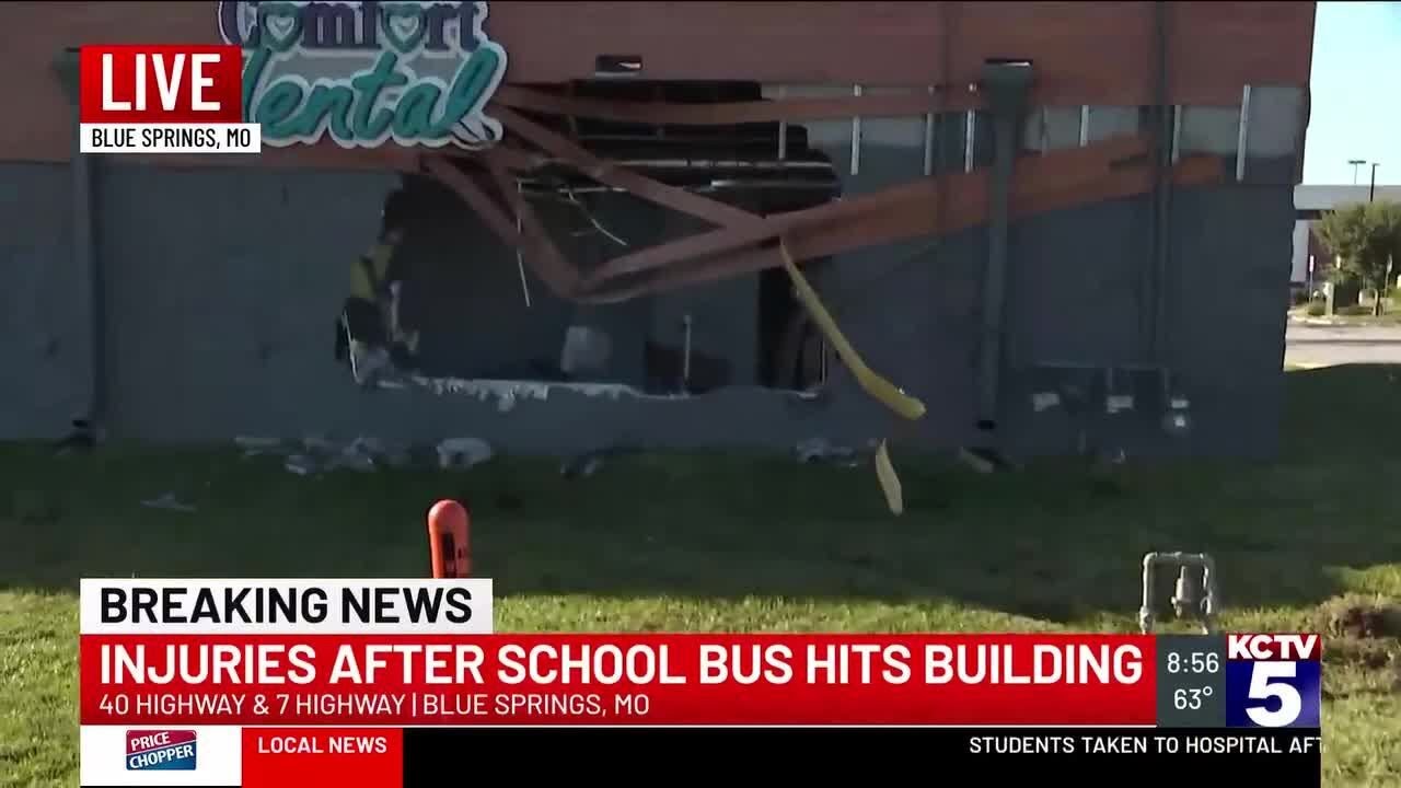 UPDATE: Three students, driver injured in Thursday school bus crash ...
