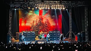 EXODUS INTRO THE BEATINGS WILL CONTINUE (UNTIL MORALE IMPROVES Morale) LIVE TRACK  MEXICO CITY 2022