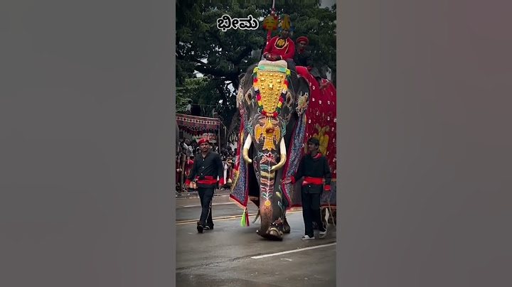 Entry of bheema in dasara