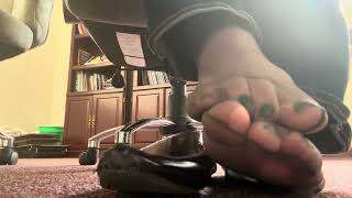 More Toe-Wiggling In Sweaty Nylons And Flats.