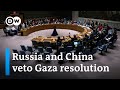 UN Security Council fails to pass cease-fire resolution on Gaza | DW News