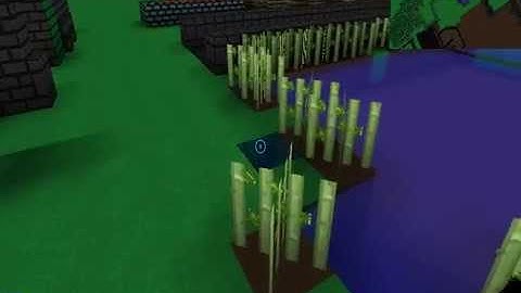 Voxel Engine - Block Interactions, Water Demo 2