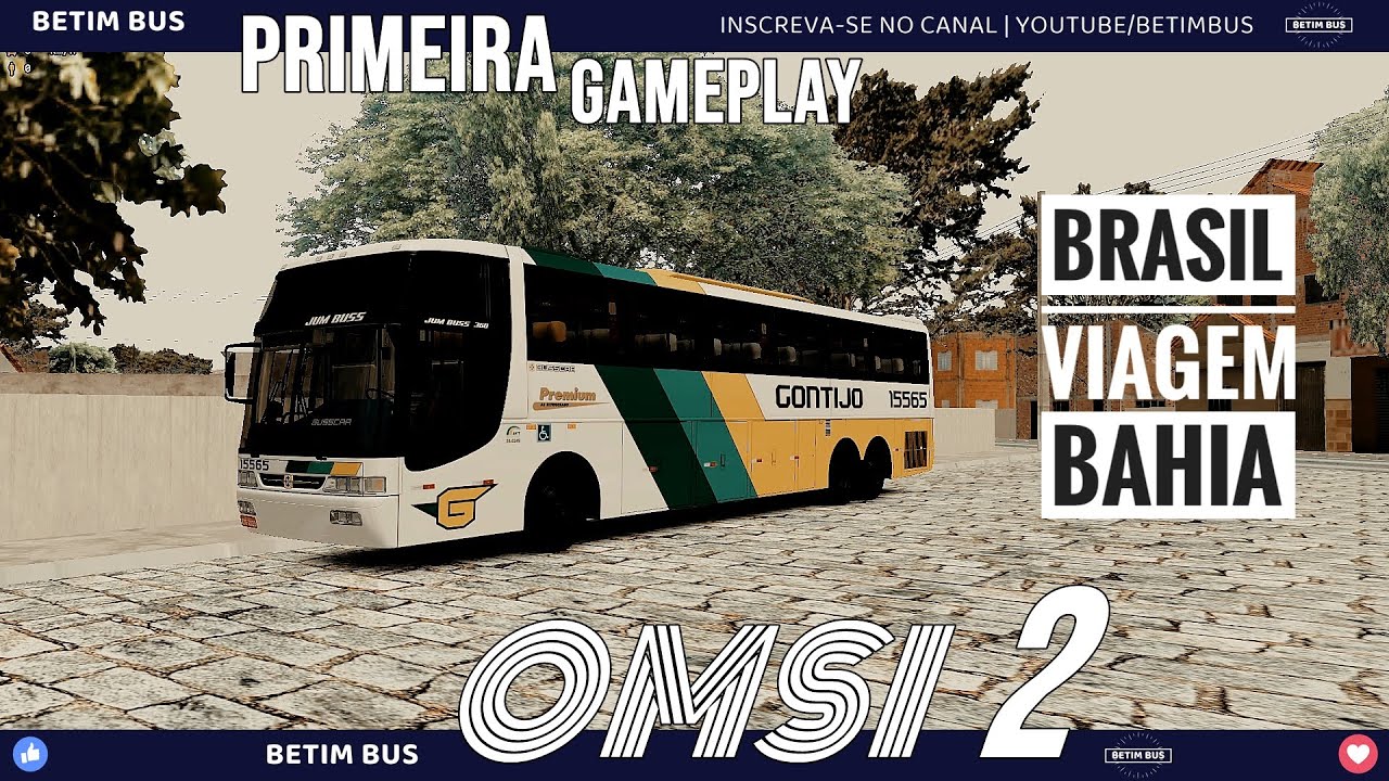 (OMSI 2) BRASIL VIAGEM BAHIA com a GONTIJO - Pt01 | Macaúbas até Paramirim