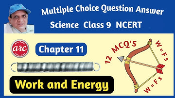 MCQ Ch.11 Class 9 Science Work and Energy