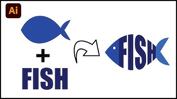 FISH LOGO in illustrator