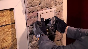 Versetta Stone Installing a Light Box or Electrical Box Stone