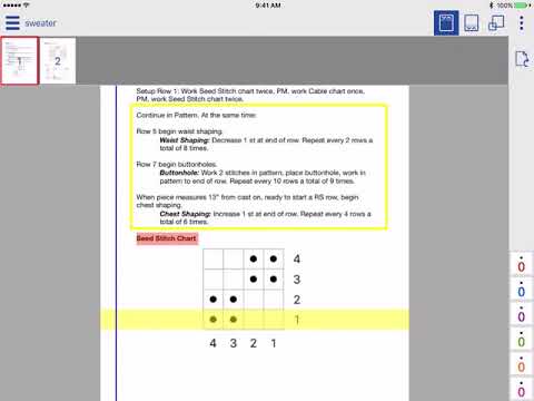 using linked counters