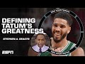 TOO MUCH PRESSURE?! Stephen A. addresses Jayson Tatum’s expectations ☘️ | NBA Countdown