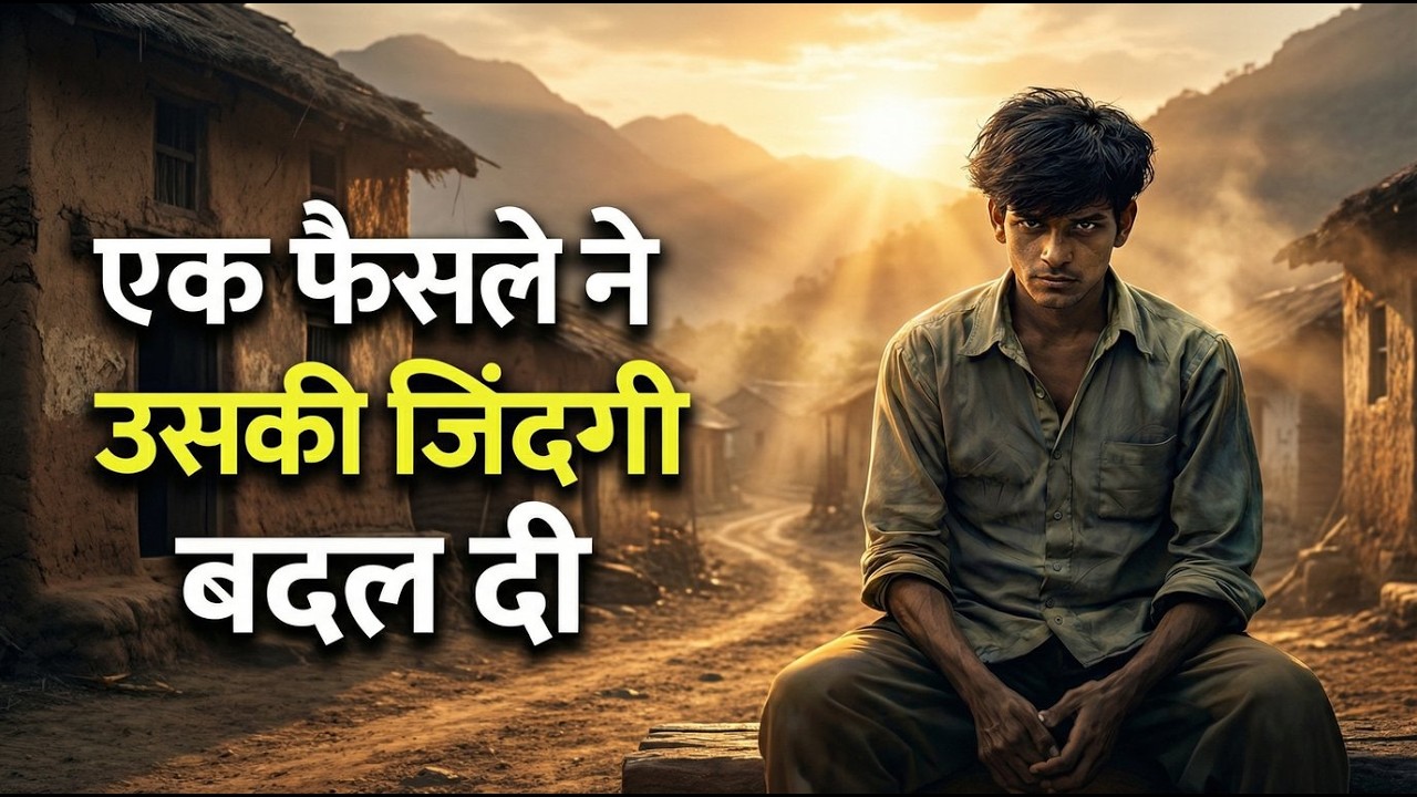 एक फैसले ने उसकी जिंदगी बदल दी | True Motivational Story | Udaan Motivation Story