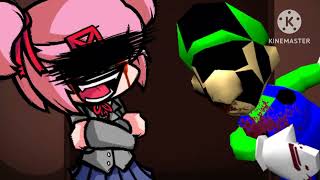 Doki Doki Takeover Bad Ending Vs Mario 64 Clifed 33 Ft Super Bad Mario