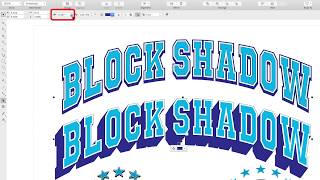Adding Depth with the Block Shadow Tool