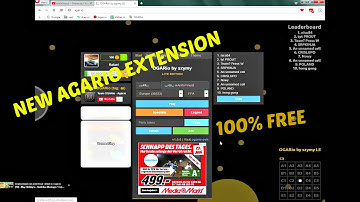 NEW AGARIO EXTENSION TUTORIAL -  100% FREE - [OGARIO]  - NEW AGARPLUS?