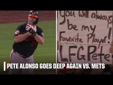 ANOTHER ONE 😱 Pete Alonso CRUSHES his 301st career home run against the Mets 💥 | ESPN MLB