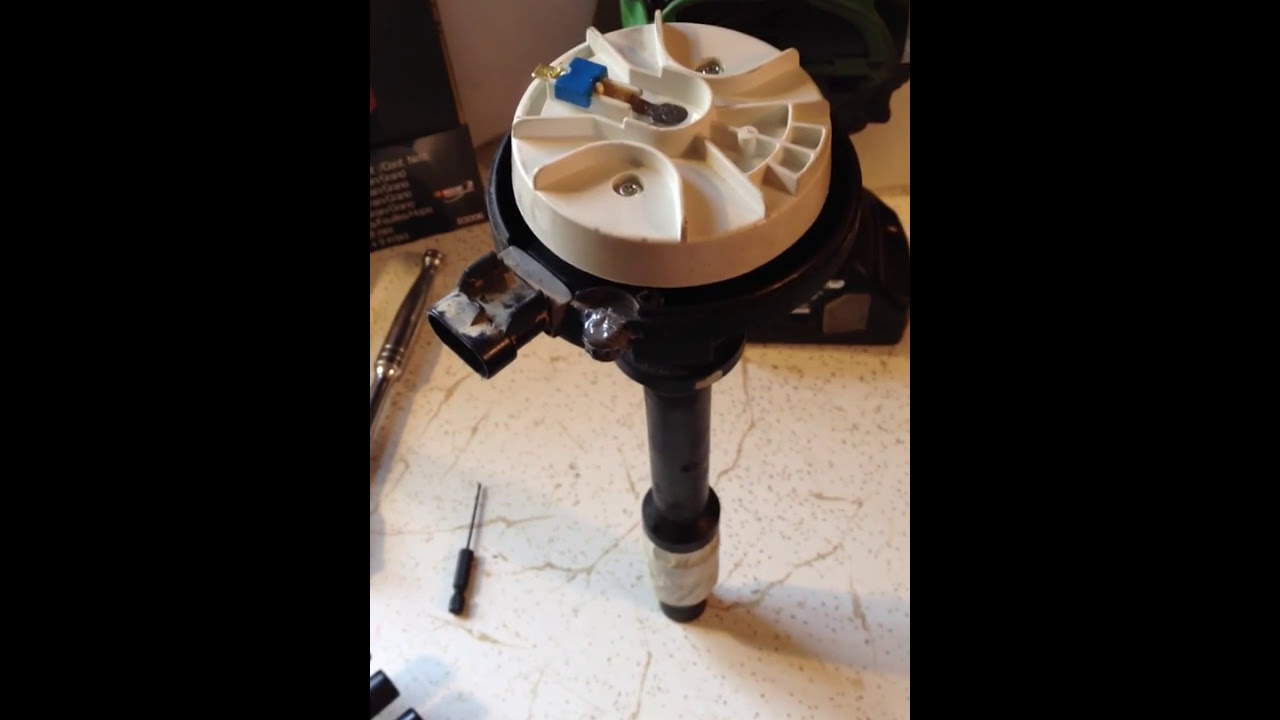 Broke distributer bolt holes? Easy cheap fix using JB Weld YouTube