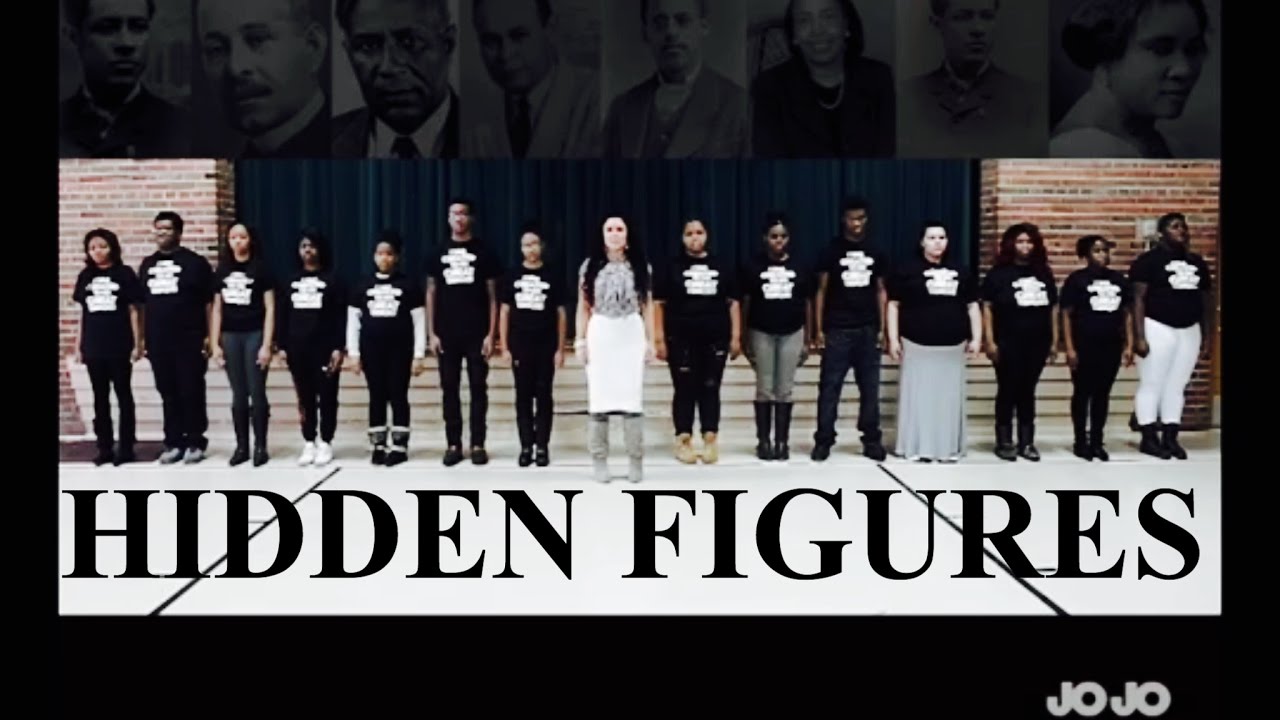 HIDDEN FIGURES: Teacher and her students perform poem about secret Black History!