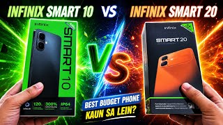 Infinix Smart 10 Vs Infinix Smart 20 Comparison Best Option #foryou #camparison #infinix #tech #fyp