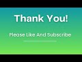End of video