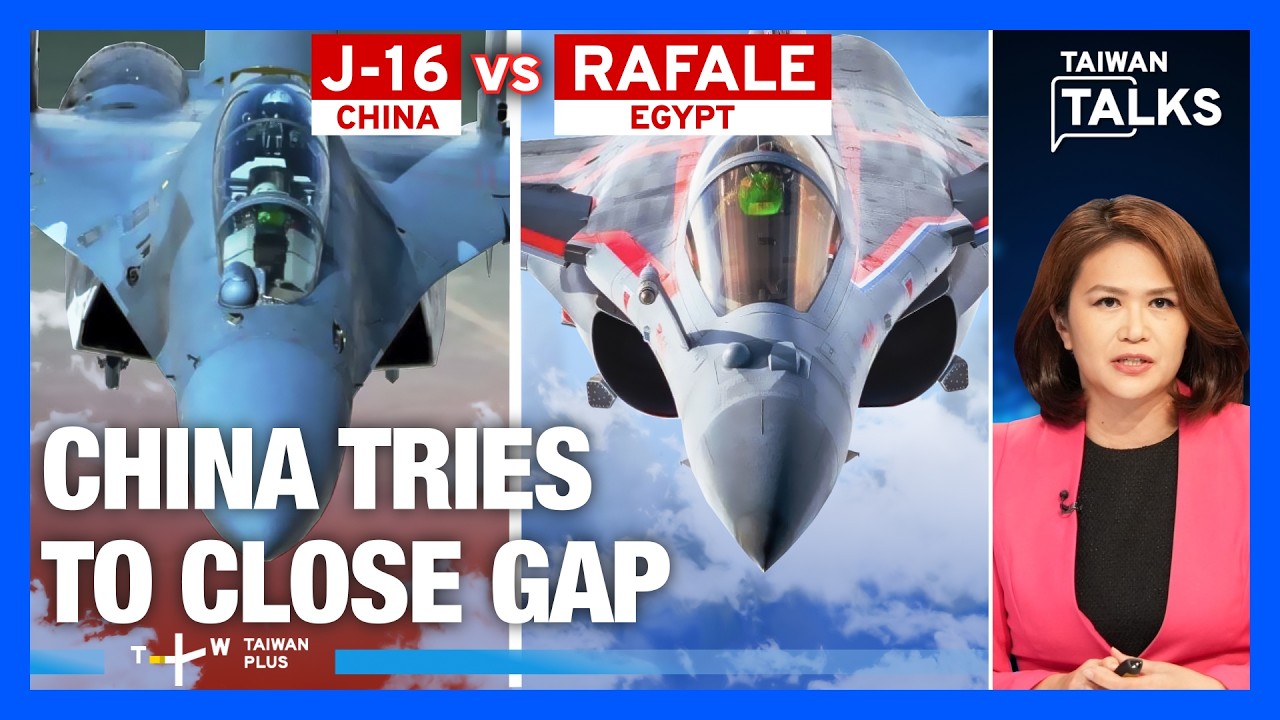 Xi Is in Egypt. So Are China's J-16 Fighter Jets — Siphoning US-Allied Secrets | Taiwan Talks EP920 縮圖