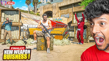 STARTING A NEW WEAPON BUSSINESS in GTA 5 REAL LIFE!😱 #42