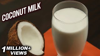 How To Make Fresh Coconut Milk | Home Made Coconut Milk | World Coconut Day Special - Ruchi screenshot 4