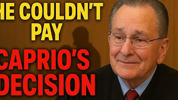 “Judge Caprio’s Emotional Decision Leaves Courtroom in Tears | Heartwarming Story”