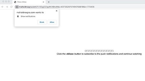 Mahaidroagra.com push notifications (removal guide).