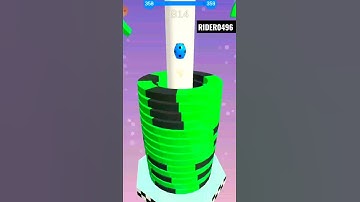 Stack Ball level 358 | android,iOS gameplay | #Shorts #Games offline games |RIDER0496