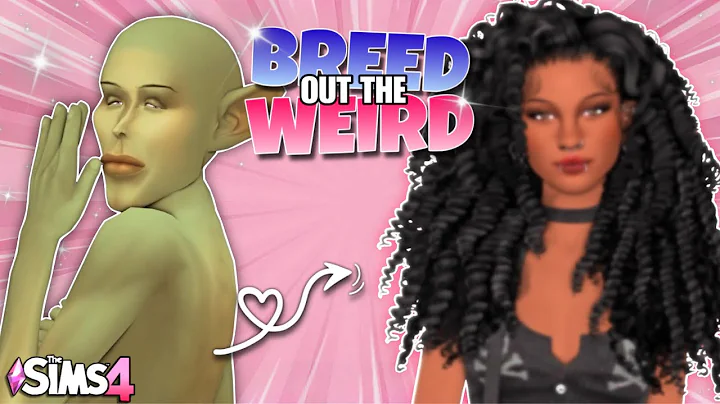 Breed Out The WEIRD!! Sims 4 CAS Challenge