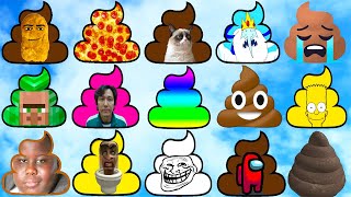 FIND the POOP *How to get ALL 110 Poops and Badges* Roblox