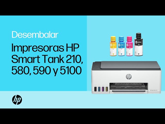 Multifuncional HP Smart Tank 520 de tinta continua alámbrica a color