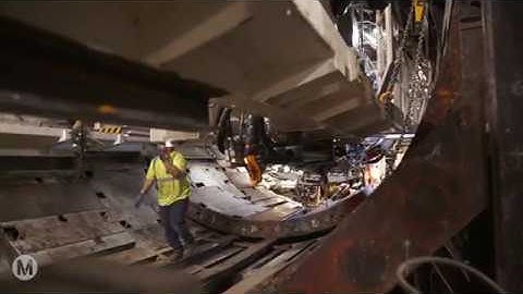 Tunneling begins on Purple Line Extension Phase 1