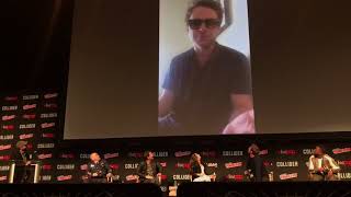 Charlie Day makes surprise video appearance at PACIFIC RIM: UPRISING panel (NYCC 2017)