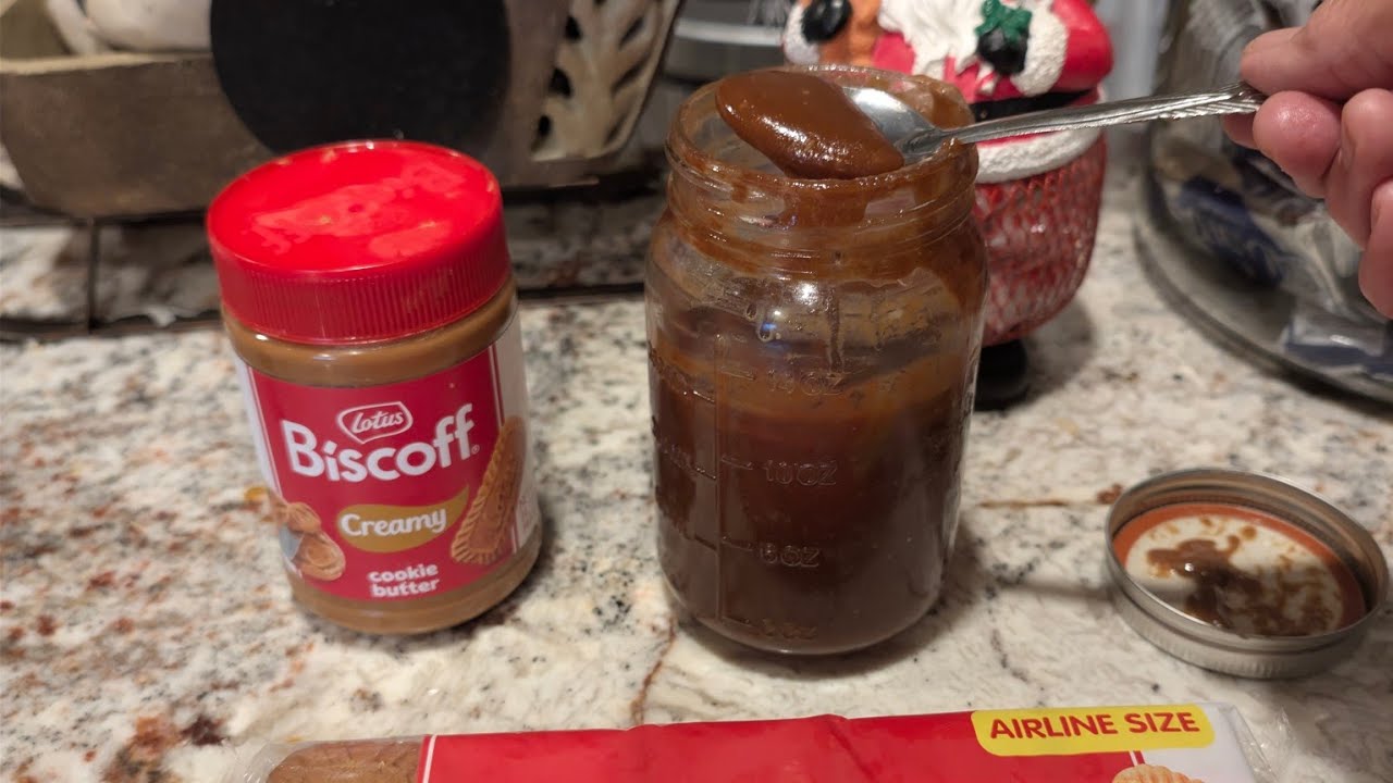 Homemade Biscoff Butter - YouTube