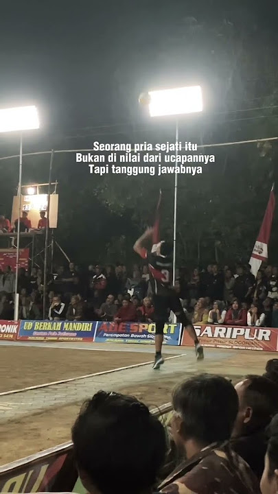 Seprang pria sejati #kata #quotes #motivasi #voli #CapCut