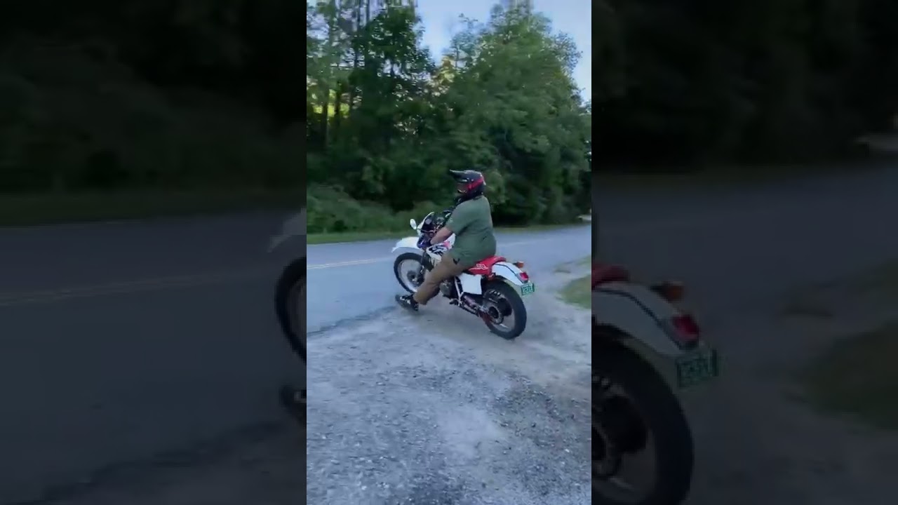 1986 Honda xr600r supertrapp exhaust rfvc